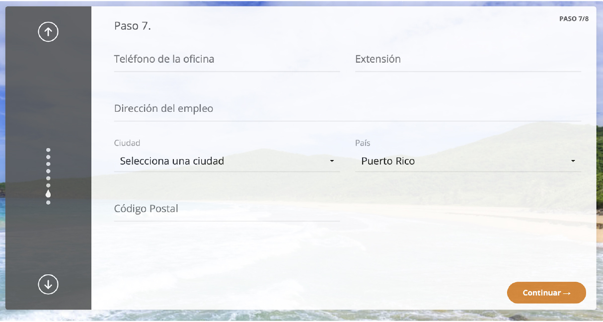 Paso 7: Incluye la información de contacto de tu lugar de trabajo