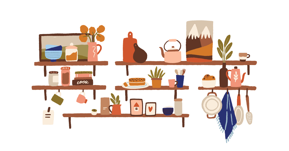 Mantén tus utensilios de cocina organizados