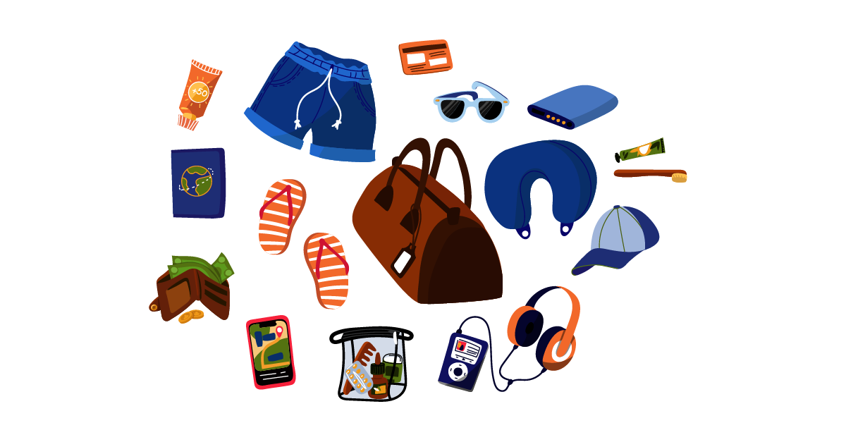 Prepara un kit de viaje